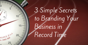 Branding Business Record Time